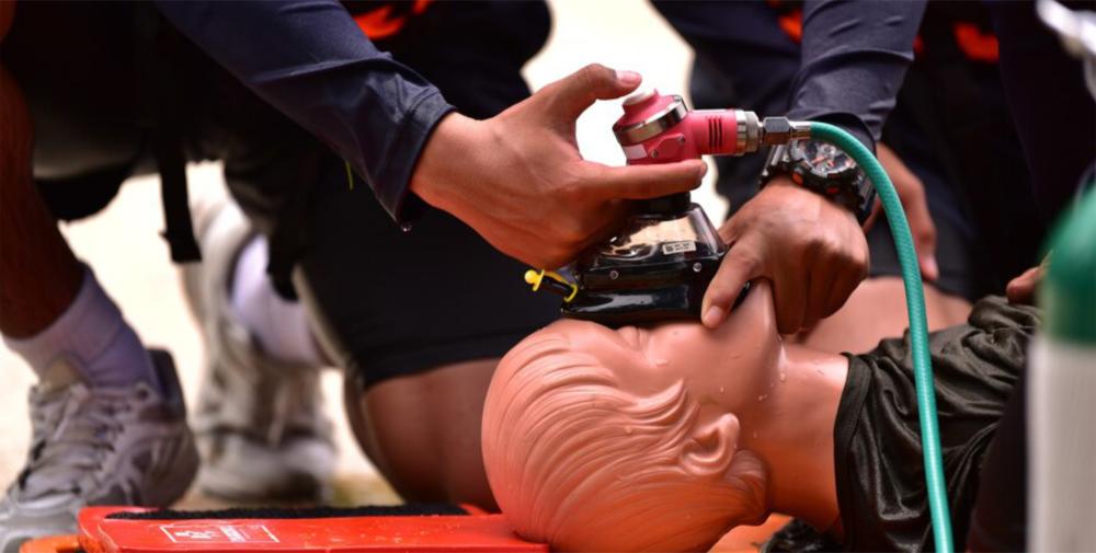 Training on how to save people's lives