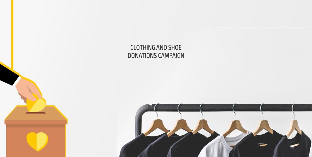 Clothes donations campaign