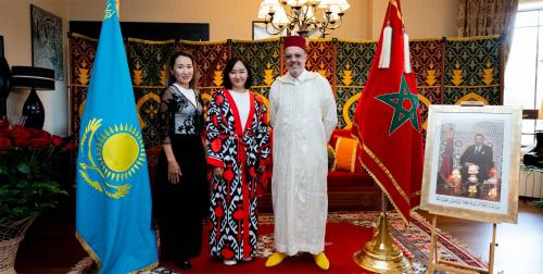 Reception at the residence of the Ambassador of the Kingdom of Morocco