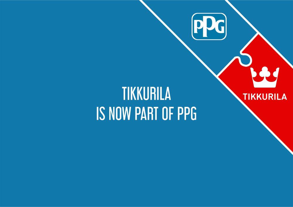 Управление и активы компании Tikkurila перешли к PPG Industries
